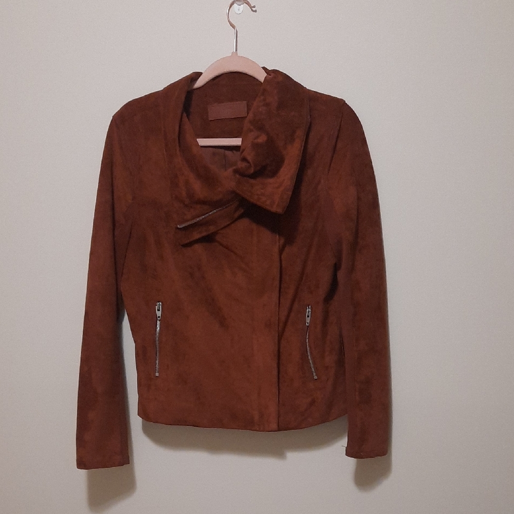 SL8 Brown Suede Utility Jacket